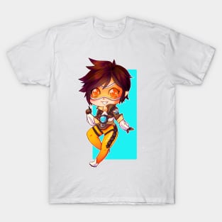 Chibi Tracer - Overwatch T-Shirt